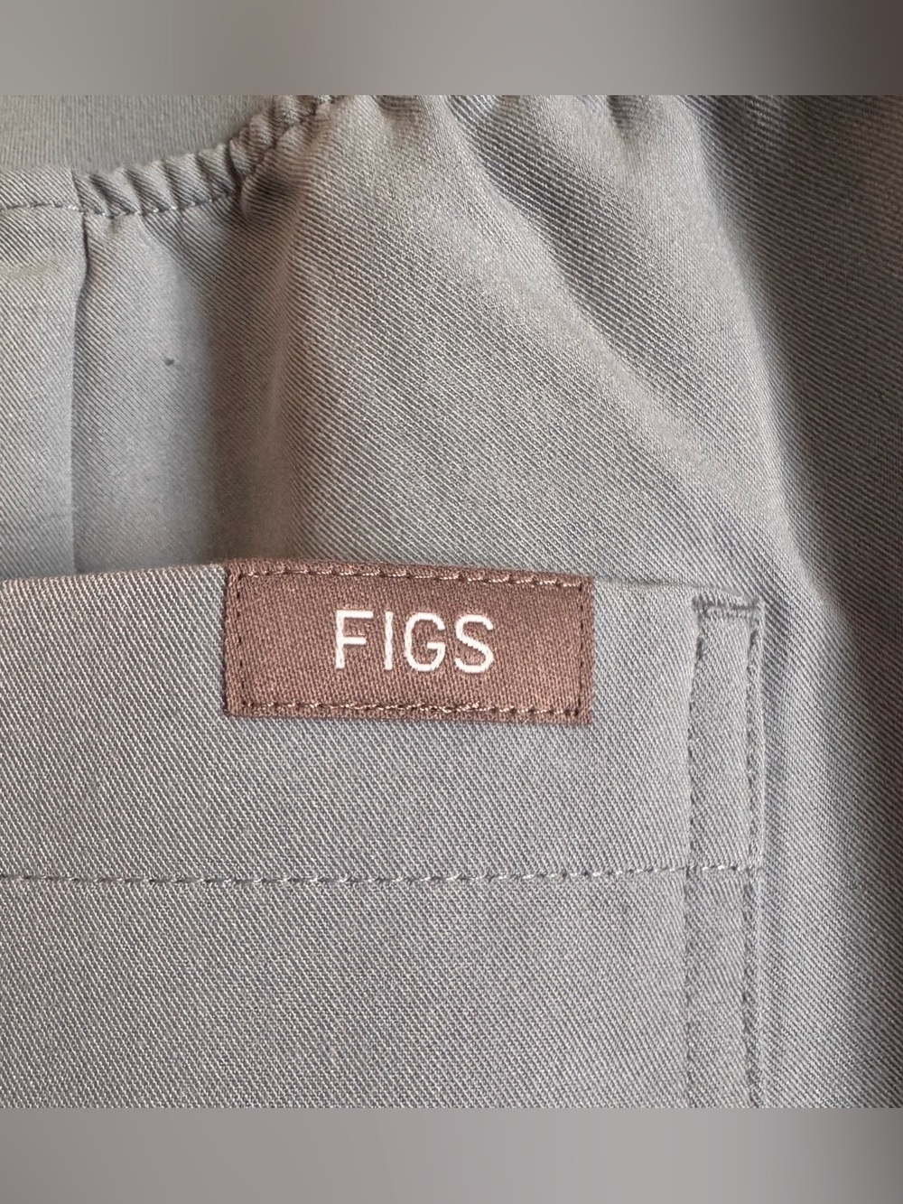 #525 NWT- FIGS High-Waisted Yola Scrub Pants Size Small Regular - Picture 5 of 11